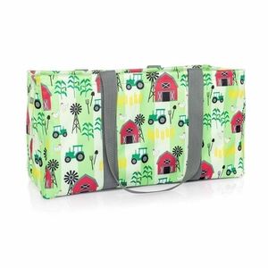 NWT- Large Utility Tote- Farm Fun